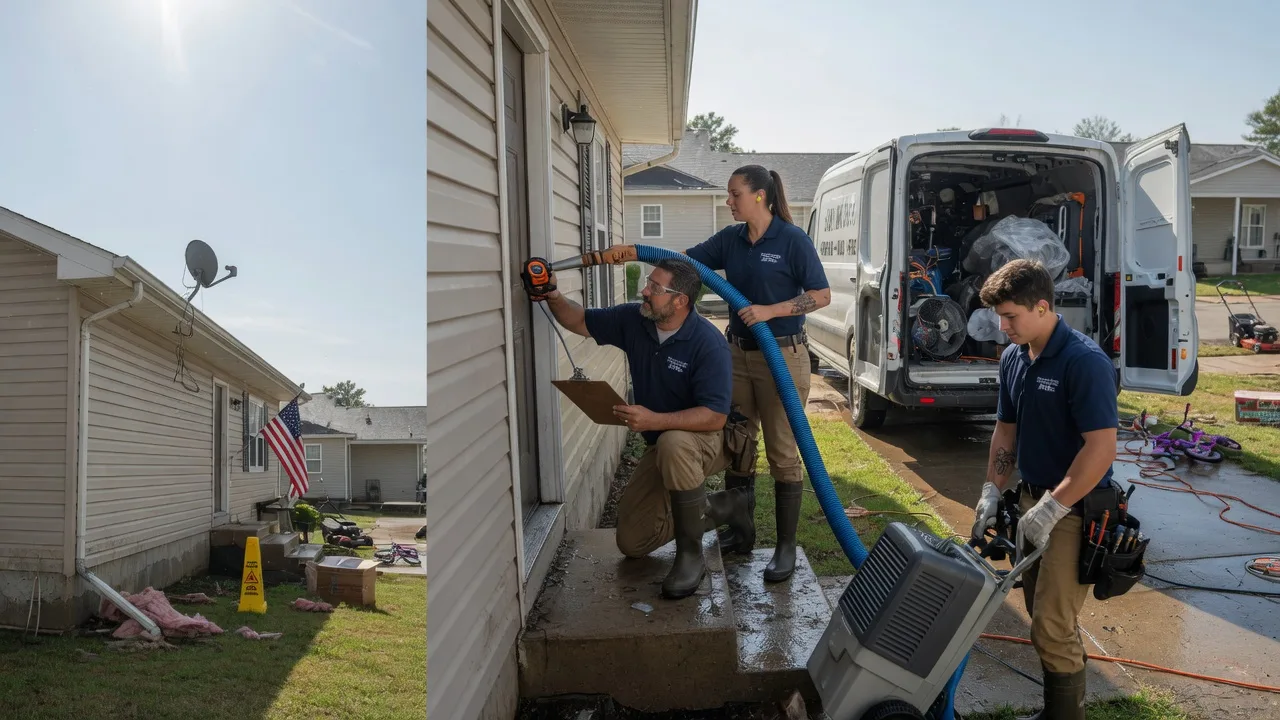 Ceiling Water Damage Restoration in Woodward, PA near me