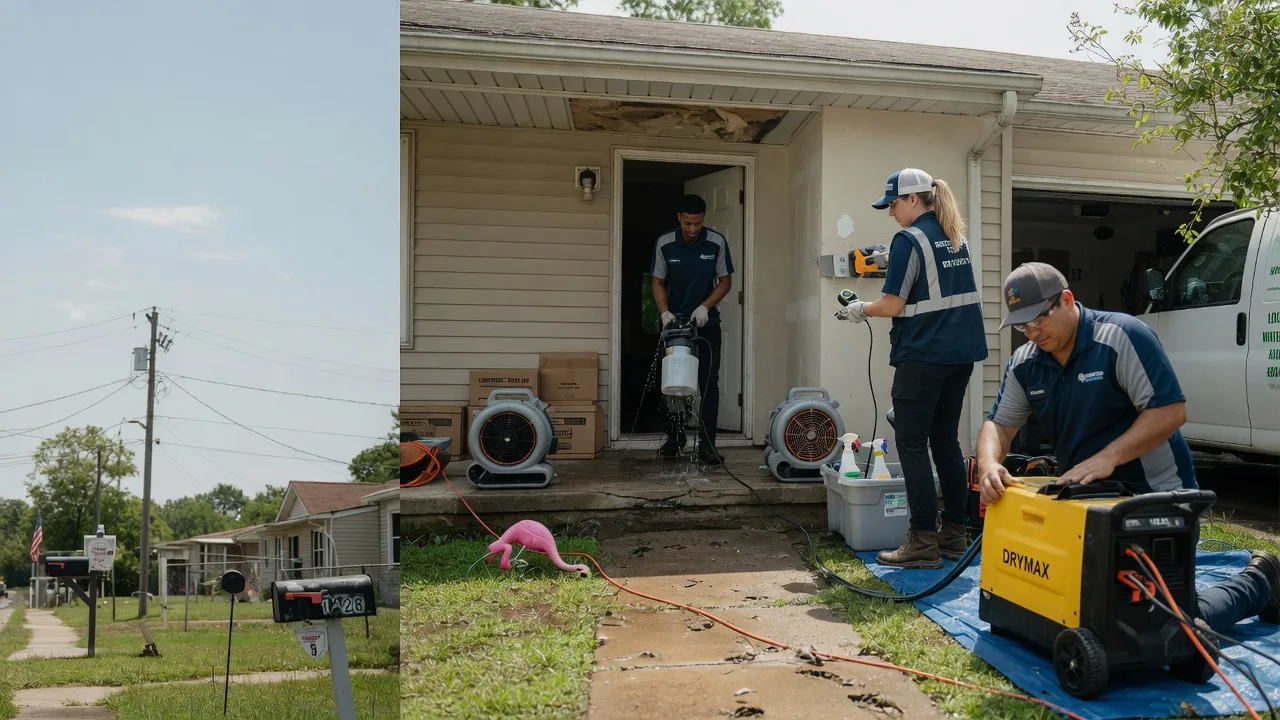 Storm Damage Water Removal in Woodward, PA near me